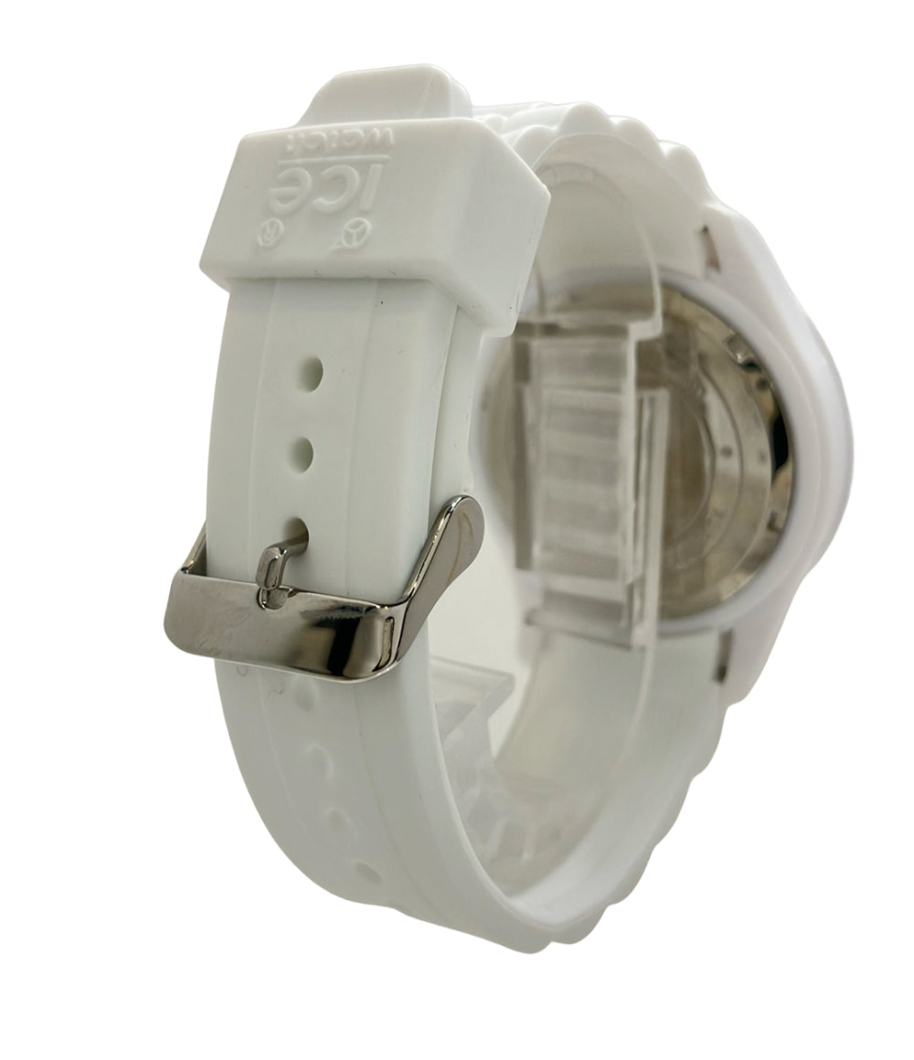 ice watch 腕時計 クオーツ ホワイト メンズ アイスウォッチ