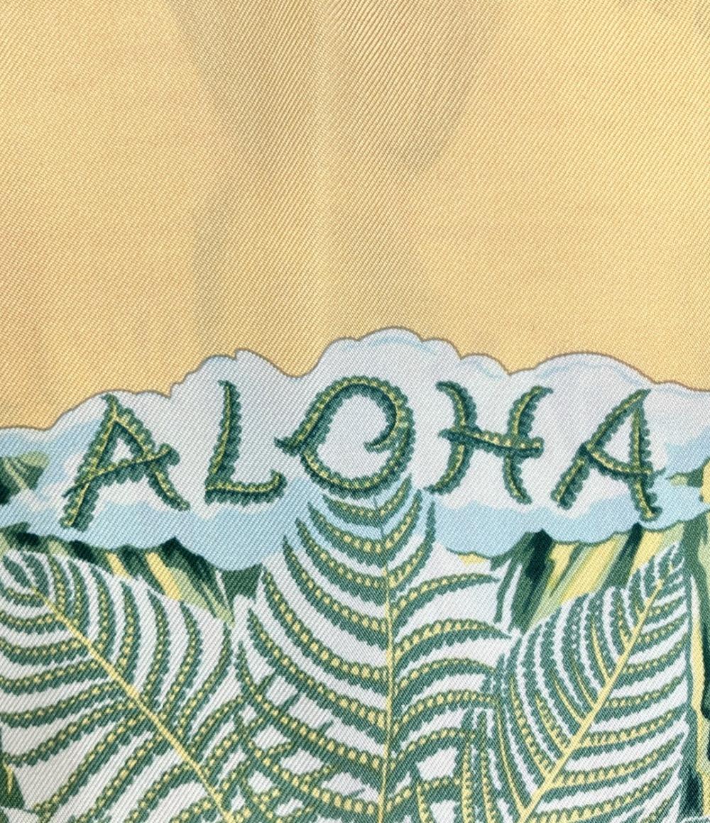 HERMES スカーフ シルク100% カレ90 ALOHA レディース エルメス