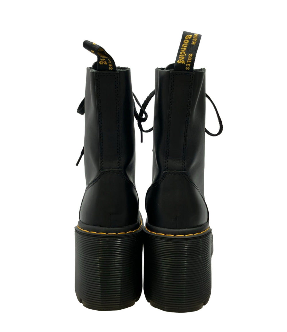 美品 Dr.Martens ショートブーツ 8ホール チャンキーヒール レディース SIZE 8 ドクターマーチン