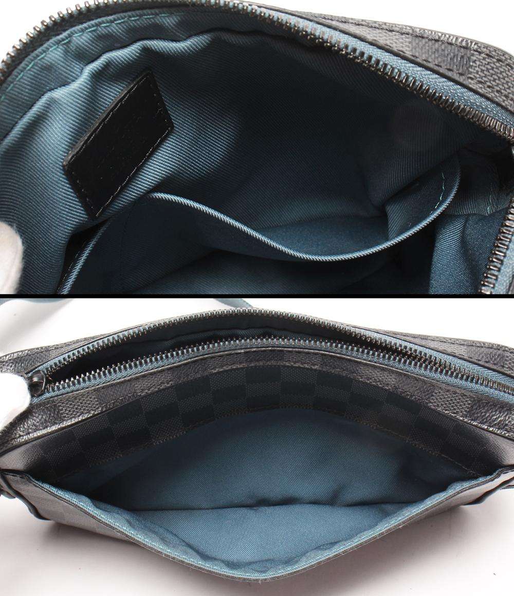 ルイ・ヴィトン ショルダーバッグ 斜め掛け アルファ メッセンジャー ダミエ グラフィット N40188 メンズ LOUIS VUITTON