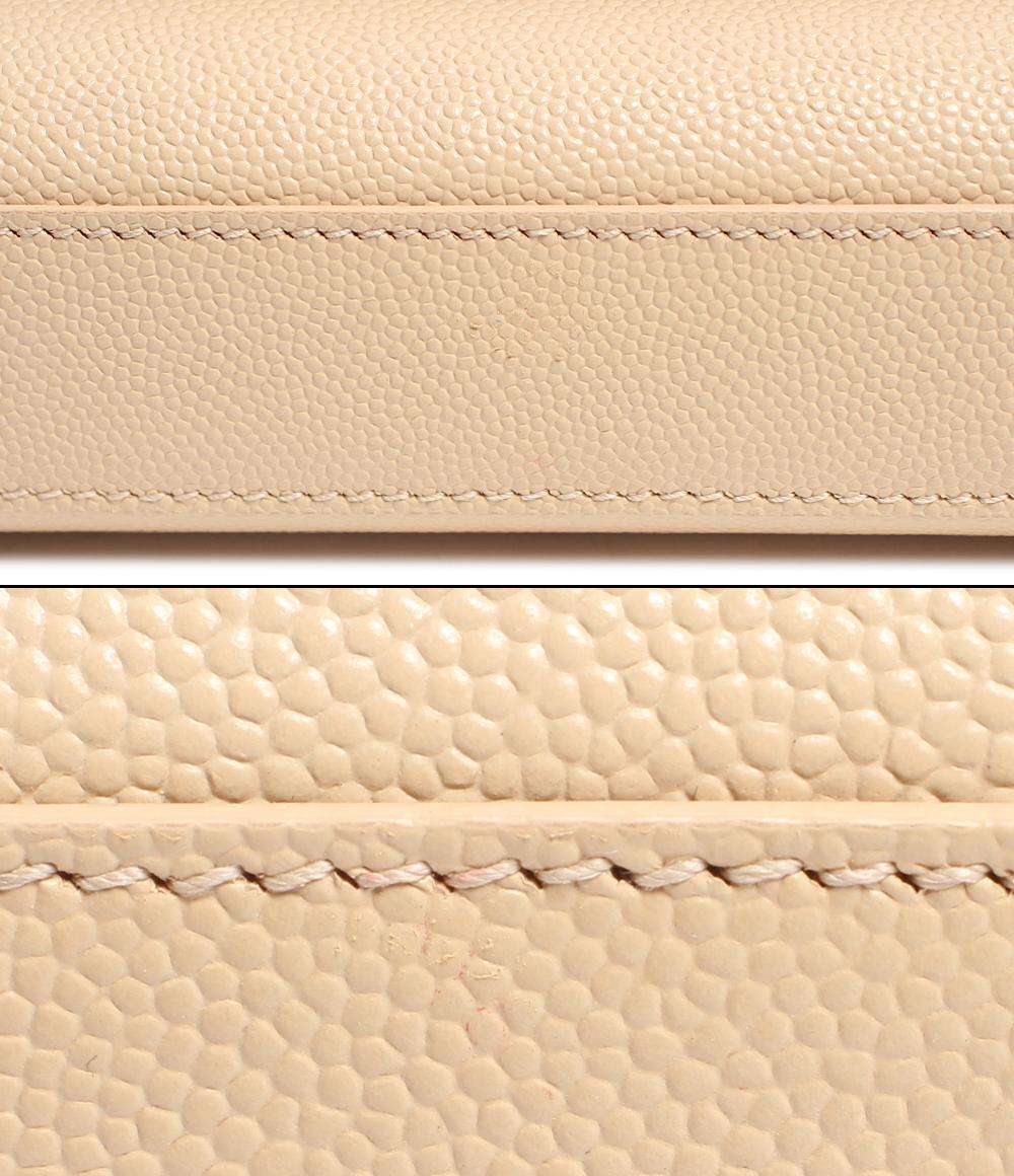 サンローラン ショルダーバッグ チェーン レザー YSLロゴ ゴールド金具 ケイト ミディアム グレイン ド プードルレザー レディース SAINT LAURENT