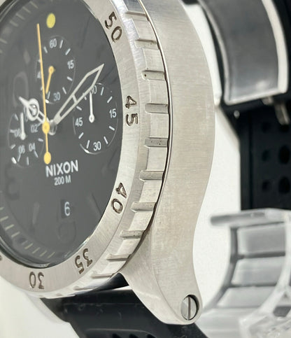 NIXON 腕時計 クオーツ ブラック メンズ ニクソン