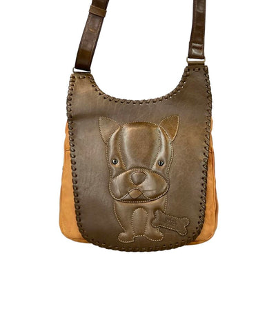 IBIZA ショルダーバッグ 斜め掛け 犬柄 ドッグ レディース イビサ