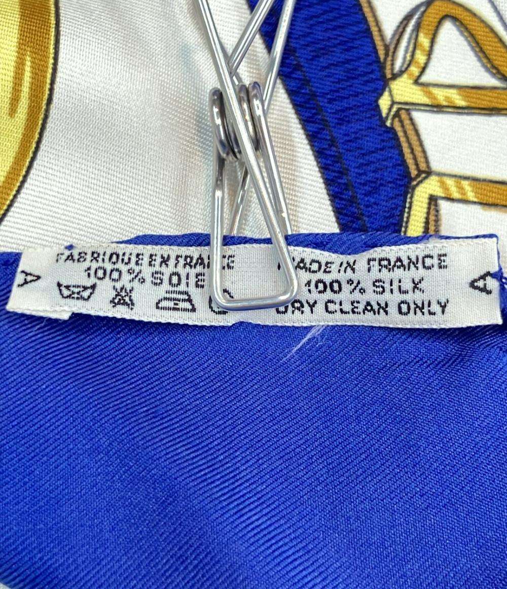 HERMES スカーフ シルク100% カレ90 Eperon dor レディース エルメス