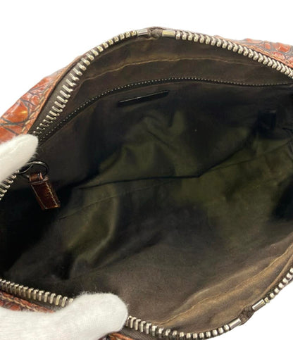 MIUMIU ハンドバッグ クロコ型押し レディース ミュウミュウ