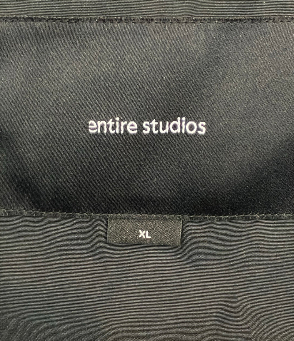 entire studios ダウンジャケット ジップアップ ES2034 メンズ SIZE XL エンタイアスタジオ