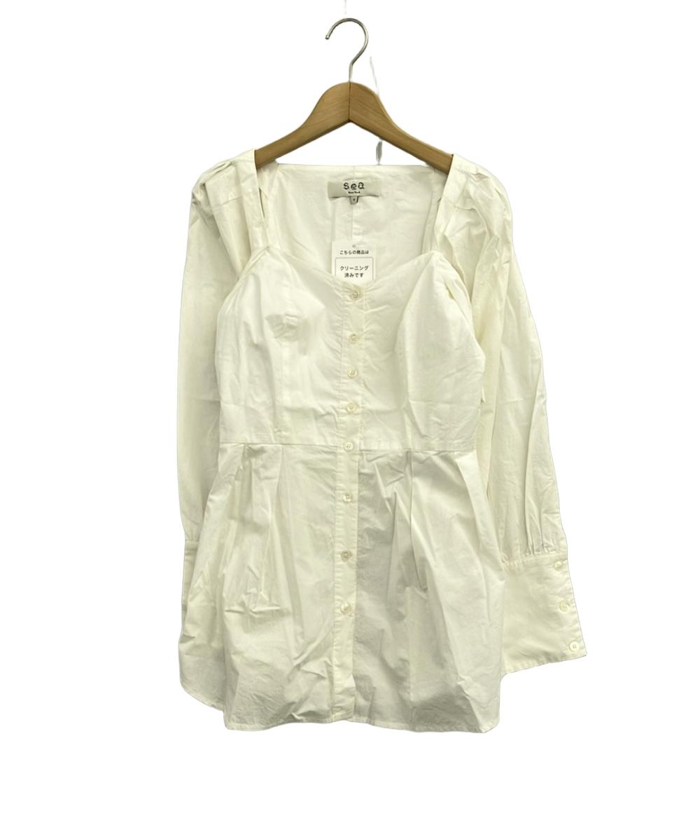 訳あり シー ニューヨーク 長袖ブラウス レディース SIZE 0 (XS) Sea New York