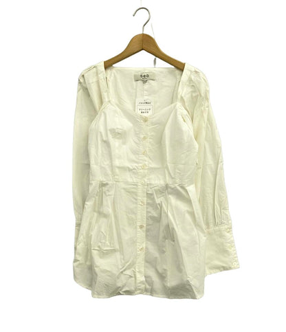 訳あり シー ニューヨーク 長袖ブラウス レディース SIZE 0 (XS) Sea New York