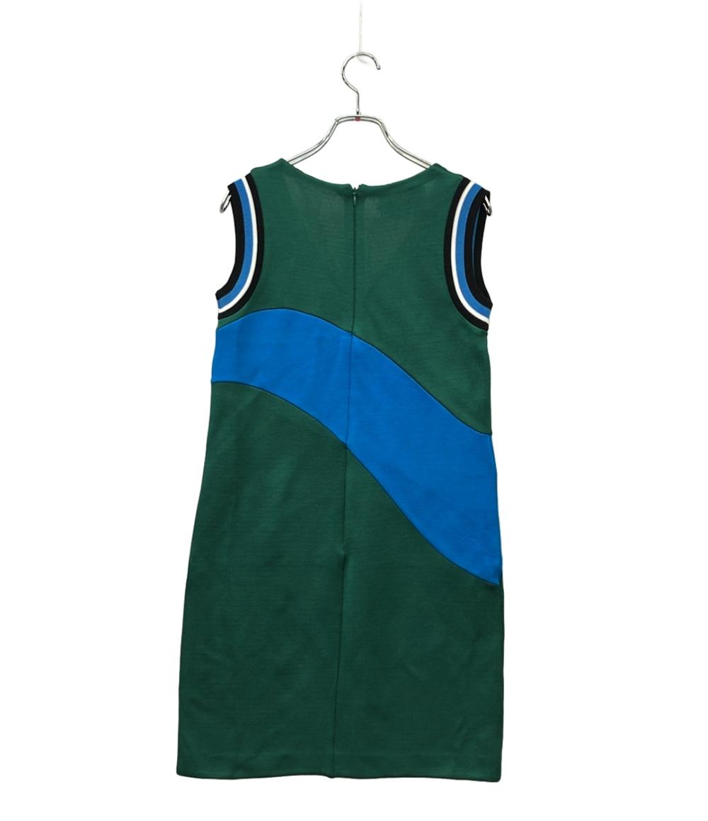 PRADA ノースリーブ ニット ミニワンピース レディース SIZE 36 (XS