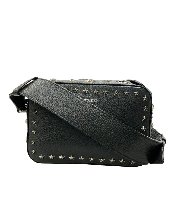 美品 Jimmy Choo ショルダーバッグ カメラバッグ ペガシ 斜め掛け レディース ジミーチュウ