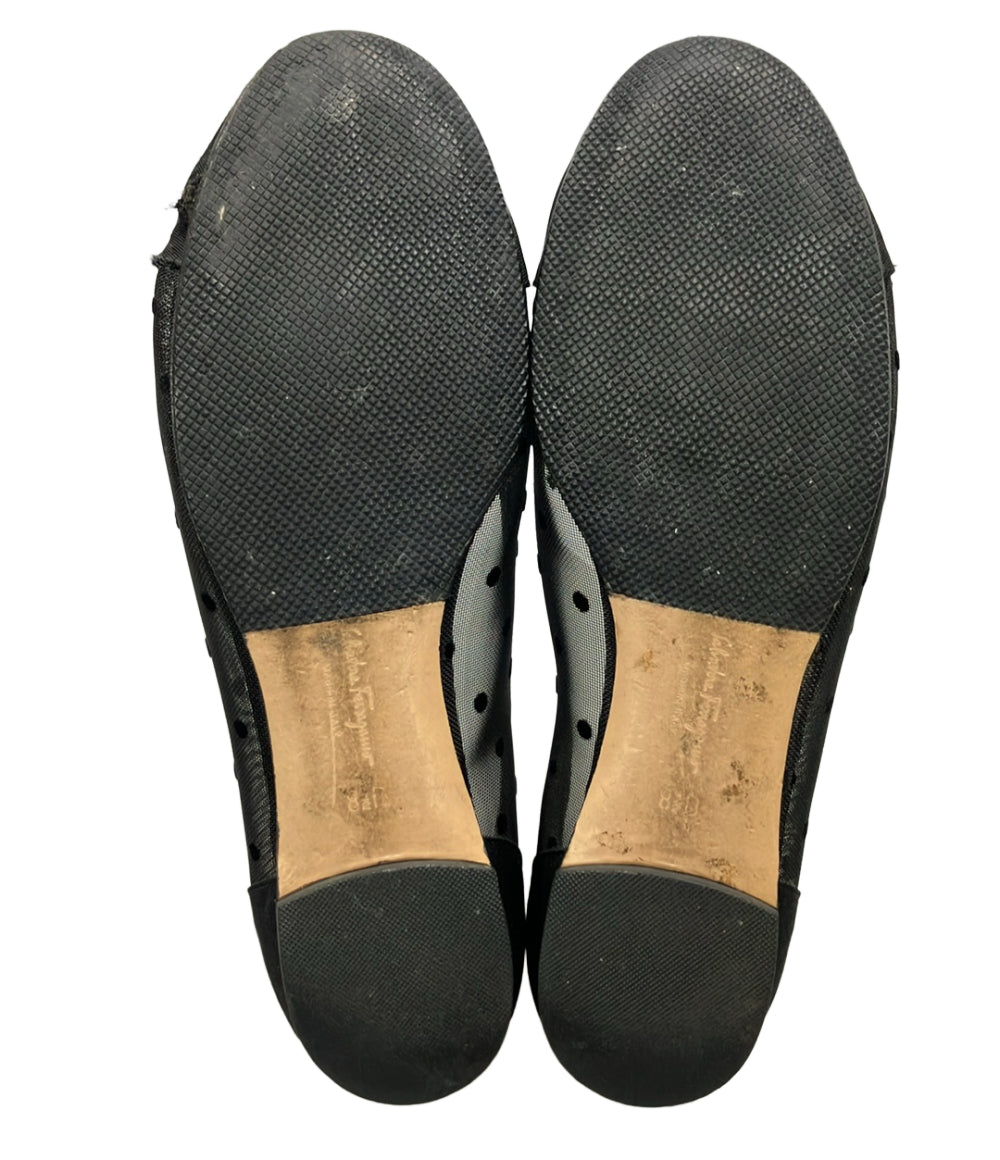 Salvatore Ferragamo パンプス フラットシューズ レディース SIZE 8 1/2 サルヴァトーレフェラガモ