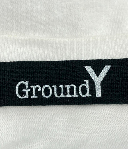 グラウンドワイ 半袖Tシャツ レディース SIZE 1 (S) ground Y