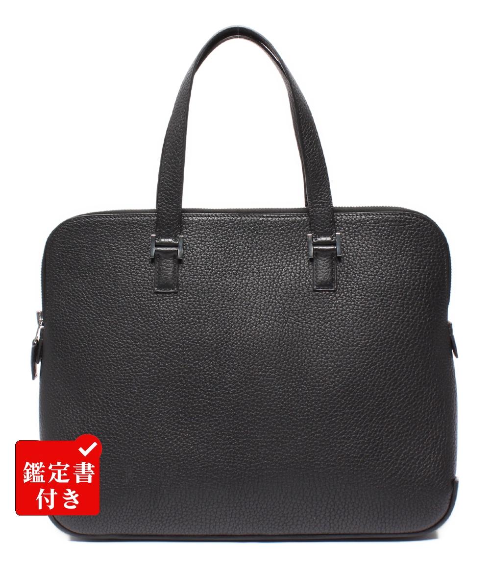 エルメス ハンドバッグ □F刻印 シルバー金具 フィヨルド エスカパーダ レディース HERMES