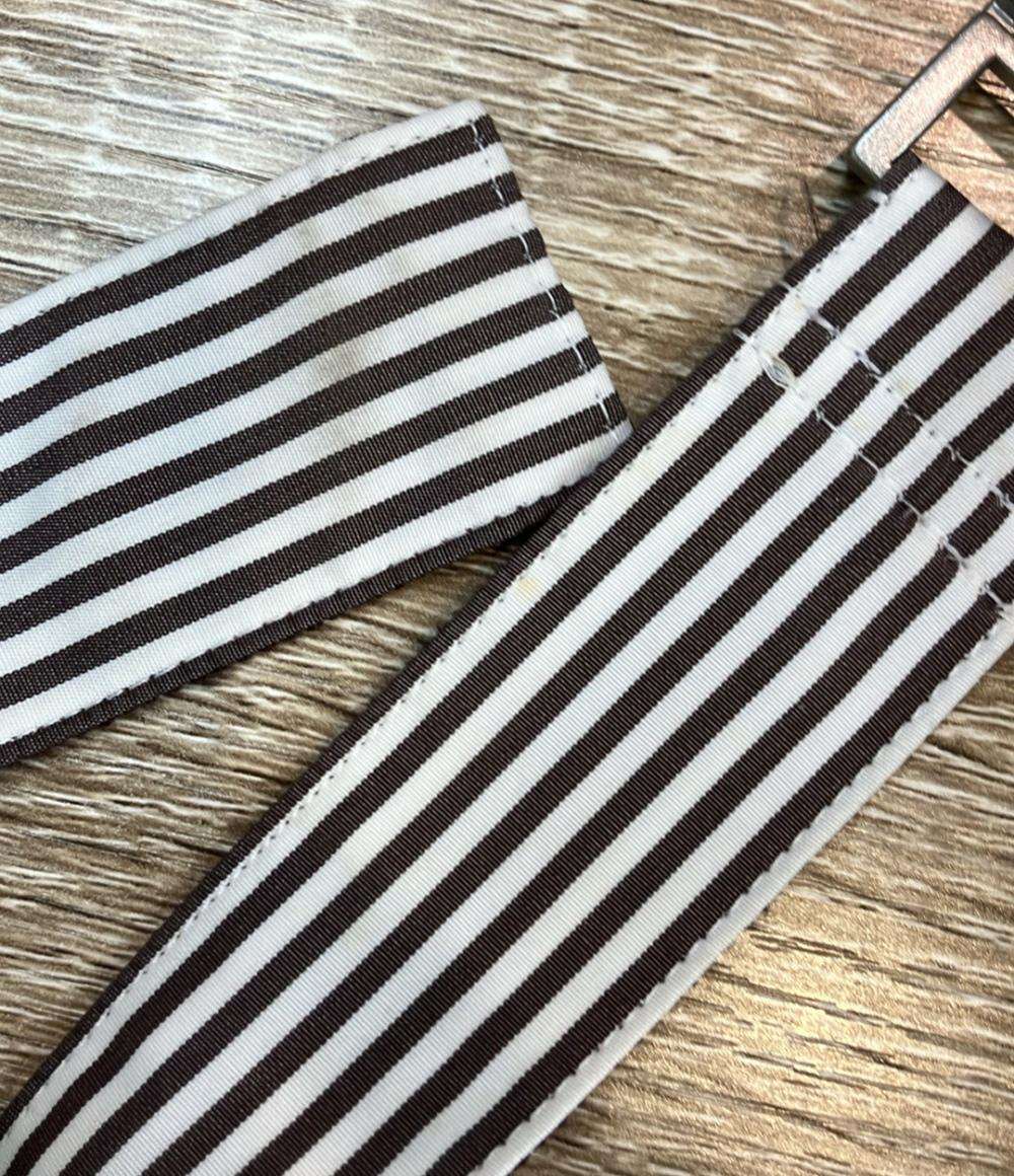 ebure 長袖ワンピース シャツワンピース ベルト付き ストライプ 2710700541 レディース SIZE 38 (S) エーブル