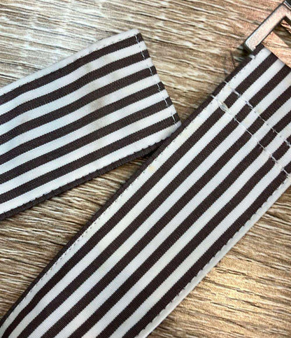 ebure 長袖ワンピース シャツワンピース ベルト付き ストライプ 2710700541 レディース SIZE 38 (S) エーブル