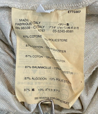 PRADA SPORTS メタリック プリーツ スカート レディース SIZE 36 (S) プラダスポーツ