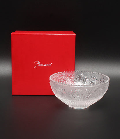 美品 Baccarat ボウル 皿 12cm アラベスク バカラ