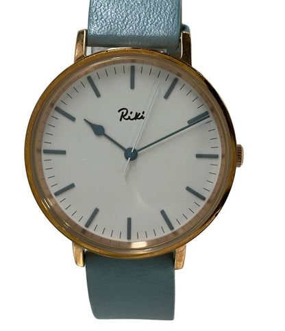 Riki 腕時計 ソーラー ホワイト VJ21-KE20 レディース メンズ リキ