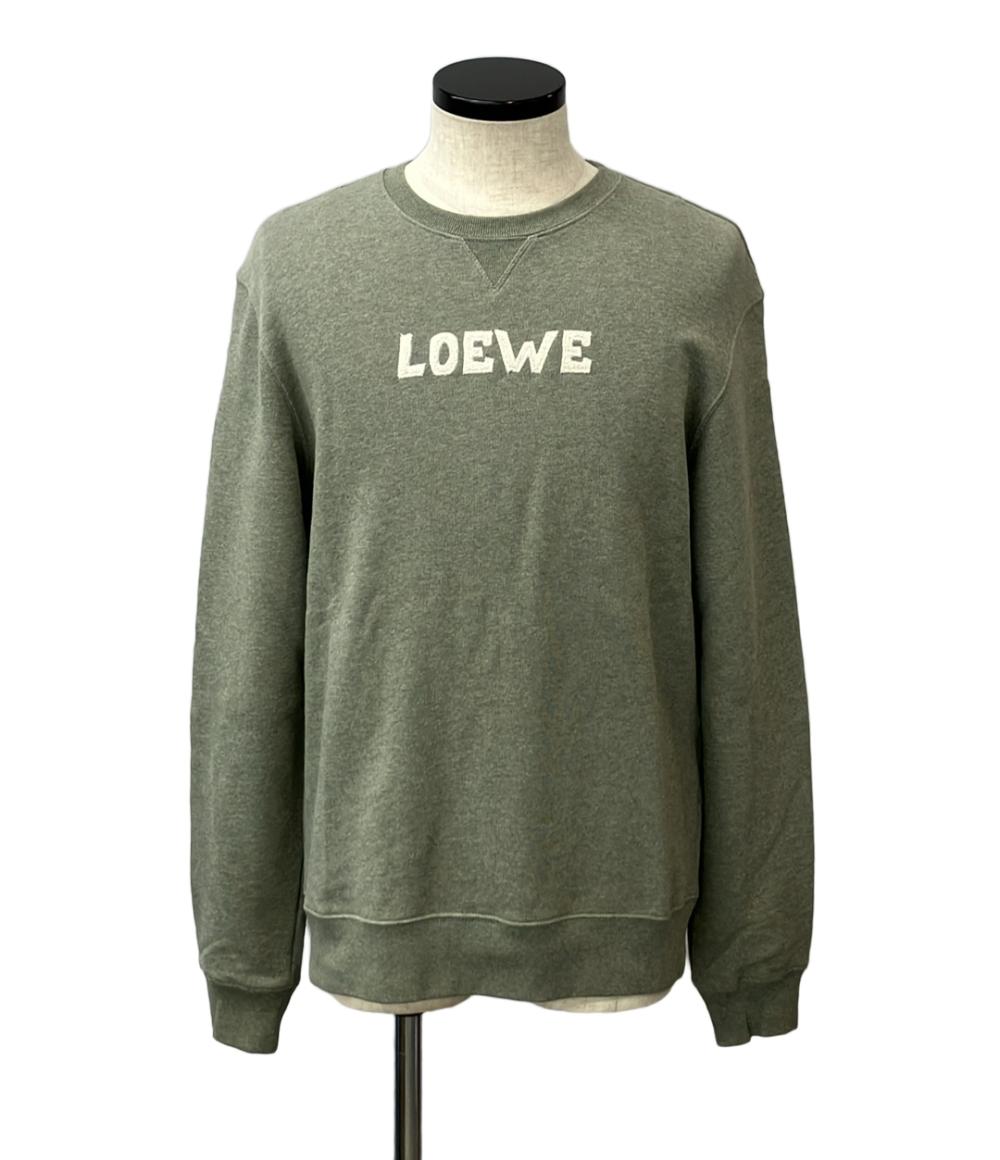 LOEWE 長袖スウェット 刺繍ロゴ メンズ SIZE XS
