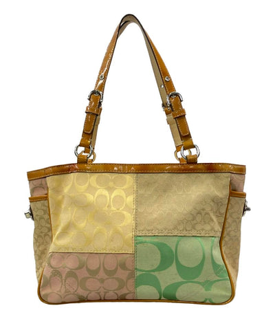 COACH トートバッグ ショルダーバッグ 肩掛け シグネチャー F14868 レディース コーチ