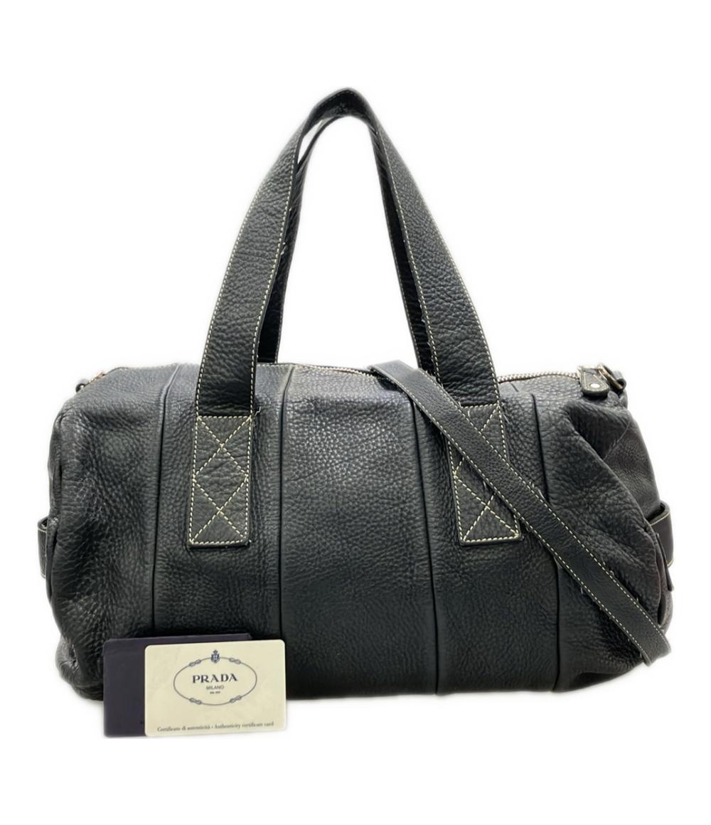 PRADA 2way ボストンバッグ ショルダーバッグ 斜め掛け レディース