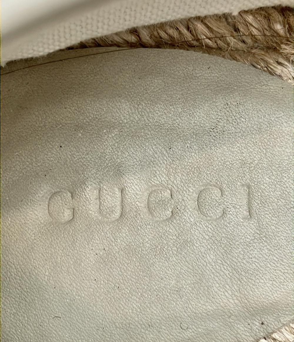 GUCCI エスパドリーユ レディース SIZE 38 (25cm) グッチ