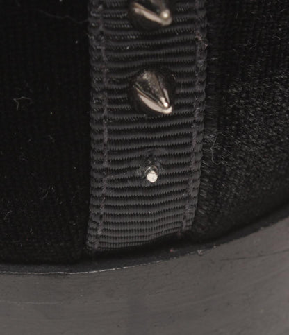 Christian Louboutin スパイクベルベットローファー スタッズ メンズ SIZE 41 25.5(cm) クリスチャンルブタン