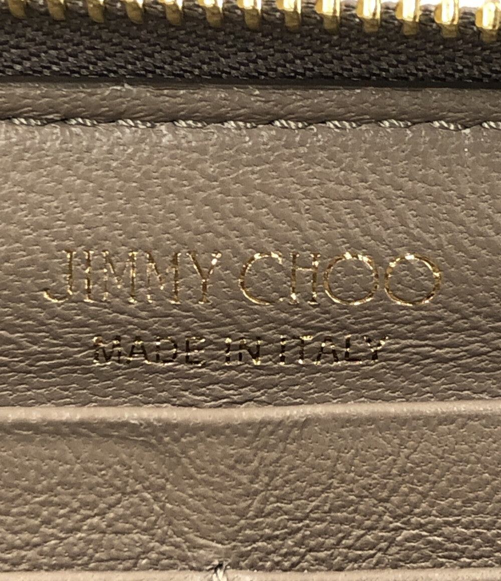 ジミーチュウ  ラウンドファスナー長財布 スタースタッズ      レディース  (ラウンドファスナー) JIMMY CHOO