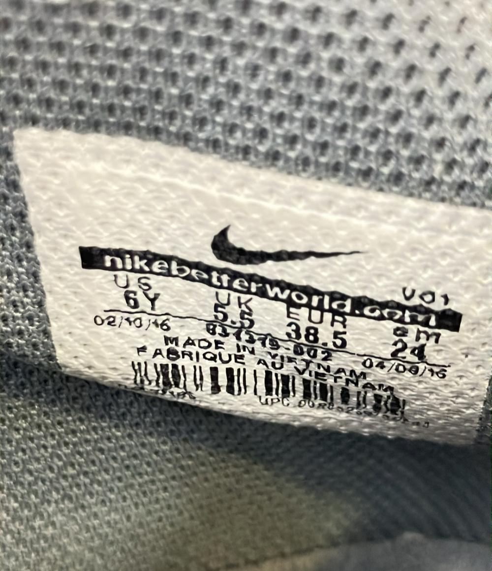NIKE ミドルカットスニーカー バスケットボールシューズ ZOOM ASCENTION GS 834319-002 キッズ SIZE 24.0 (M) ナイキ