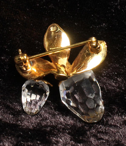 スワロフスキー ブローチ イチゴ いちご ストロベリー レディース SWAROVSKI