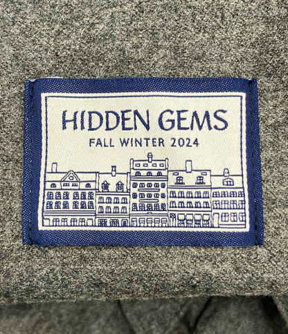 美品 HIDDEN GEMS 長袖 ブラウス ウール レディース SIZE FREE (M) ヒドゥン ジェムス