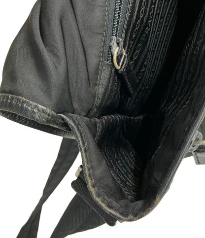 PRADA ショルダーバッグ 斜め掛け ナイロン レザー V158X メンズ プラダ