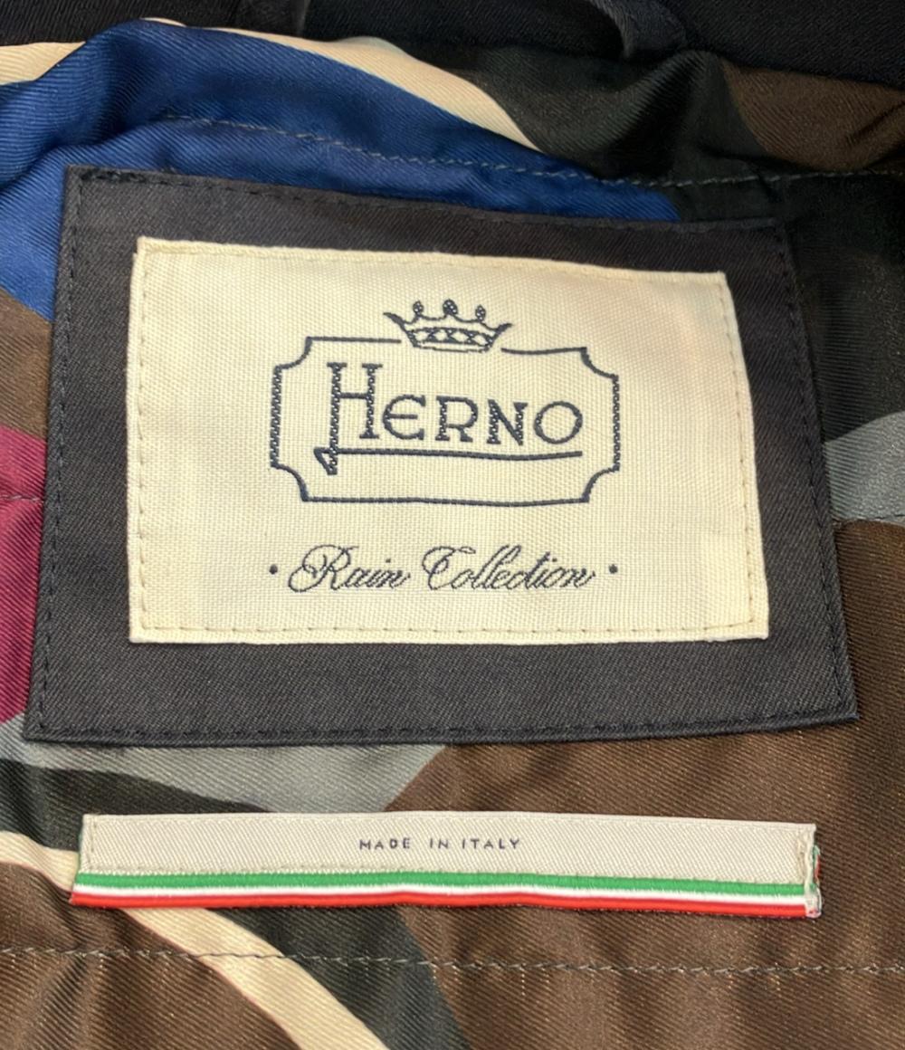 ヘルノ ステンカラーコート 裏地切替 IM000154D 13218 9200 レディース SIZE 44 (L) Herno