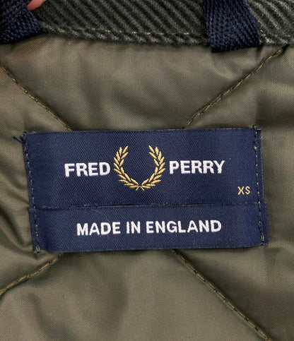 美品 フレッドペリー ノーカラージャケット キルティング メンズ SIZE XS (XS) FRED PERRY