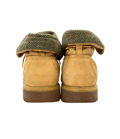 Timberland ロールトップブーツ × ハリスツイード ヘリンボーン柄 メンズ SIZE 9 W ティンバーランド