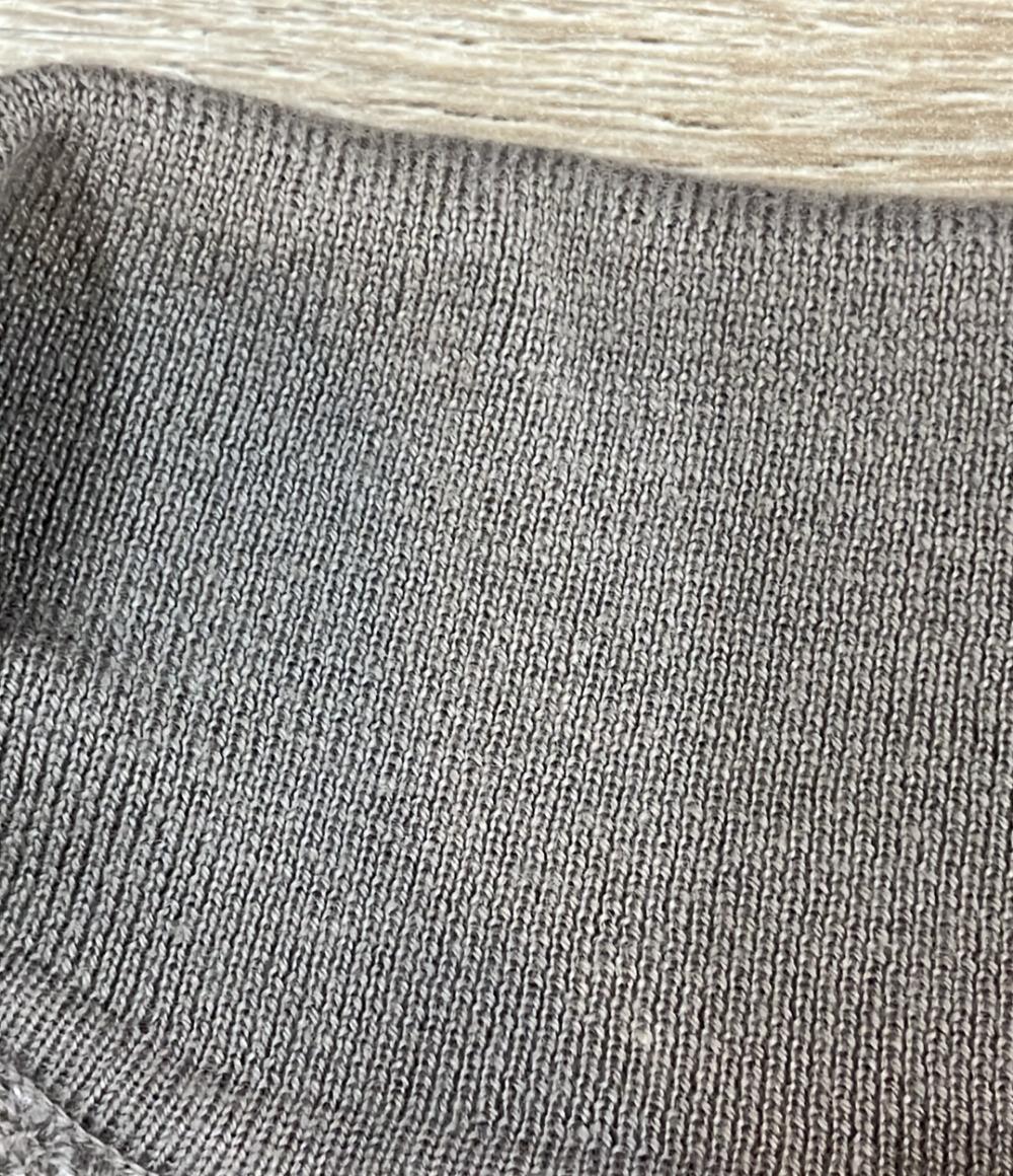 HERMES 長袖ニット スキッパーワッフルニット レディース SIZE XL エルメス