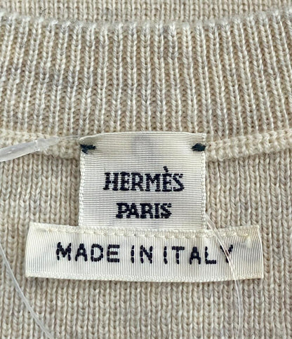 HERMES 長袖 クルーネック ニット レディース SIZE 38 (S) エルメス
