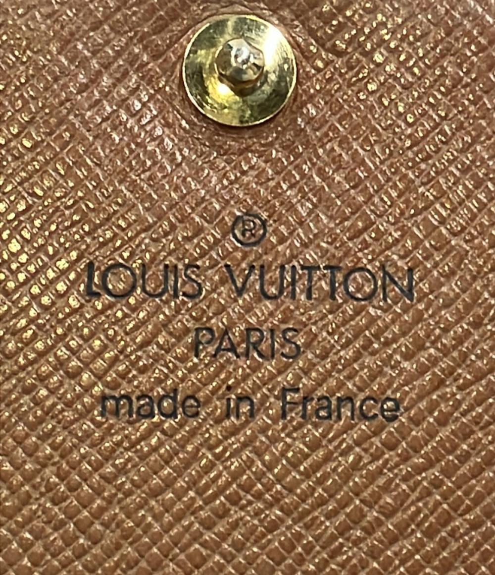 ルイヴィトン 二つ折り財布 ポルトモネ ビエ トレゾール モノグラム M61730 レディース LOUIS VUITTON