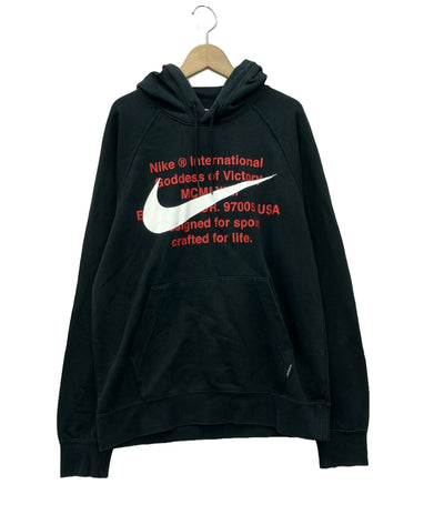 ナイキ プルオーバーパーカー Swoosh French Terry CJ4864-010 メンズ SIZE M (M) NIKE