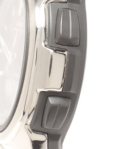 美品 CASIO 腕時計 電池電波 ウェーブセプター クオーツ WVA-109HJ メンズ カシオ