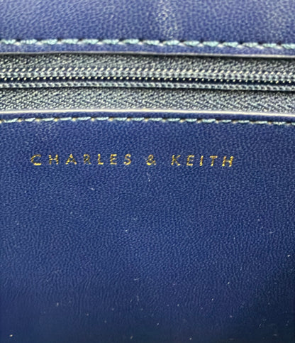 美品 CHARLES&KEITH ショルダーバッグ 斜め掛け チェーン レディース チャールズ＆キース