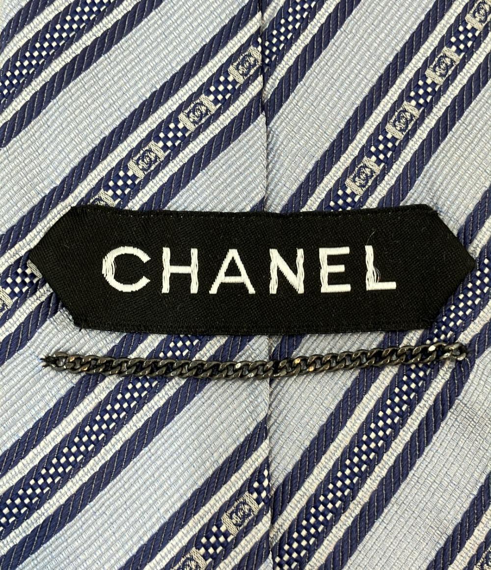 シャネル ネクタイ シルク100% メンズ CHANEL