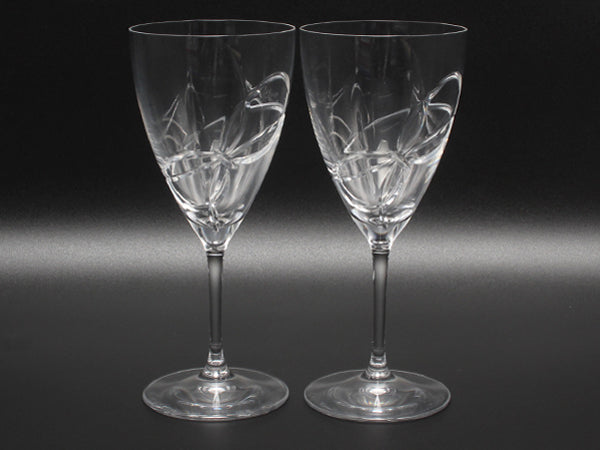 美品 WEDGWOOD ワイングラス 2点セット ペア ヴェラ ウォン ウエッジウッド