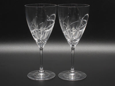 美品 WEDGWOOD ワイングラス 2点セット ペア ヴェラ ウォン ウエッジウッド