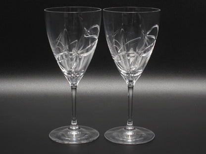 美品 WEDGWOOD ワイングラス 2点セット ペア ヴェラ ウォン ウエッジウッド