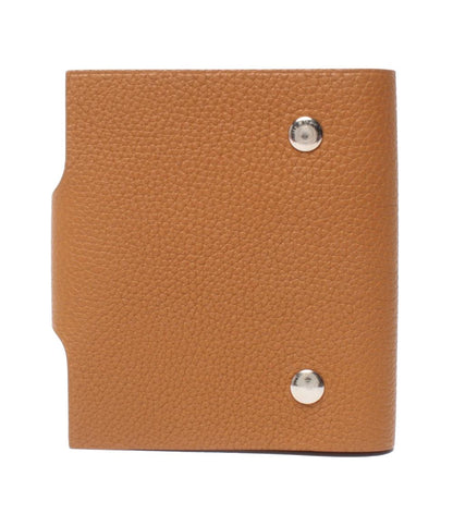 美品 HERMES ノートカバー □M刻印 シルバー金具 ユリス ミニ レディース メンズ エルメス