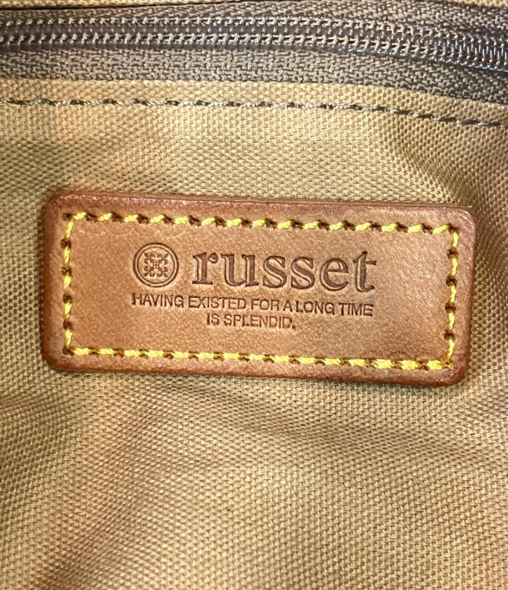 russet 3way トートバッグ ショルダーバッグ 斜め掛け リュック レディース ラシット