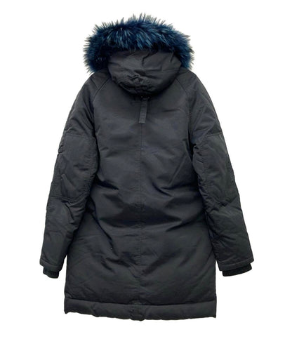 KENZO ダウンジャケット フードファー付き ミドル丈 F8620U019551 レディース SIZE XS ケンゾー