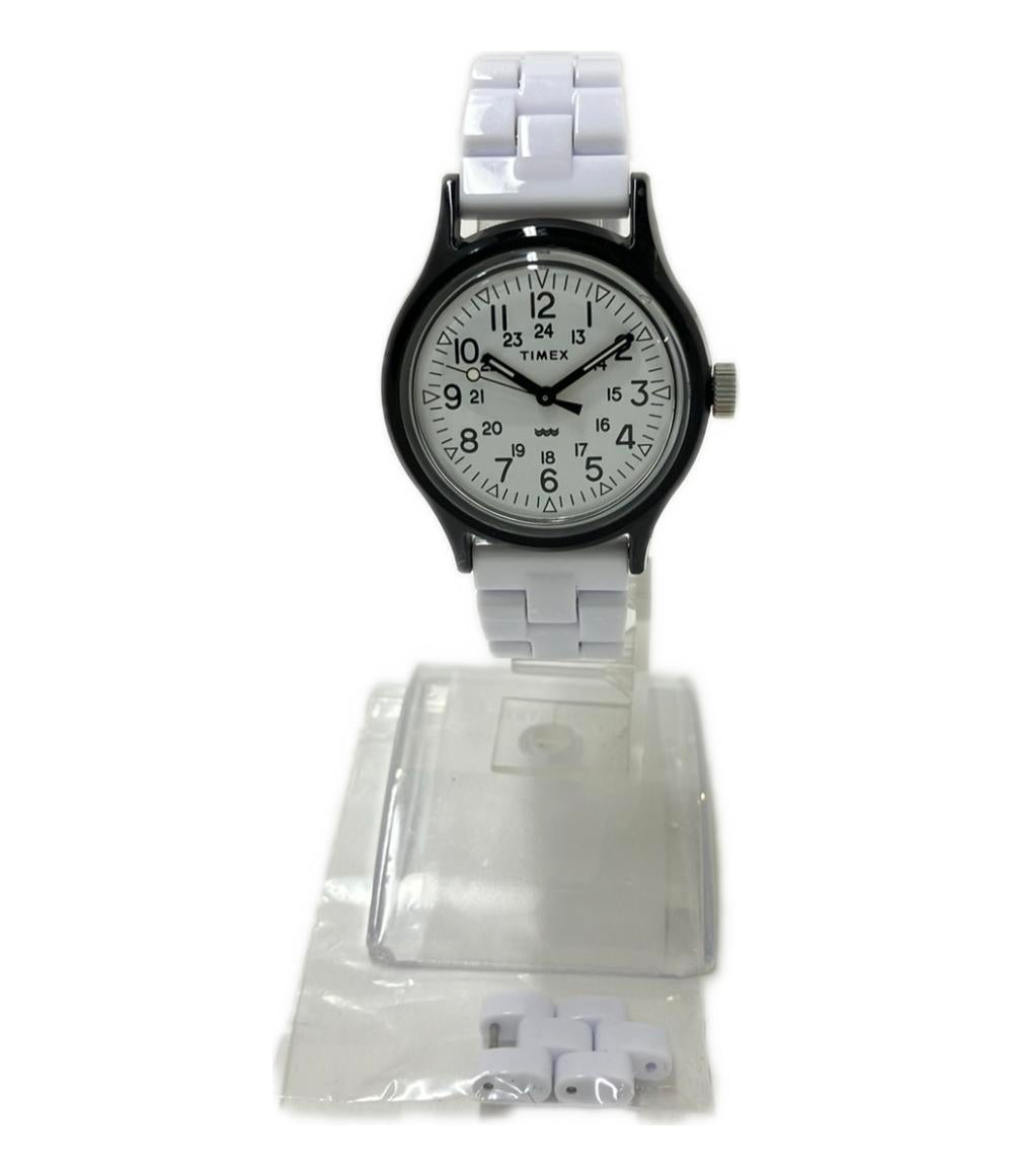 タイメックス 腕時計 クオーツ ホワイト メンズ TIMEX