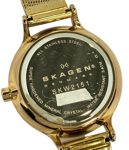 SKAGEN 腕時計 クオーツ シルバー SKW2151 レディース スカーゲン